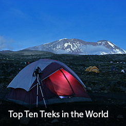 Top Ten Treks in the World - Explore the best hikes in the world.